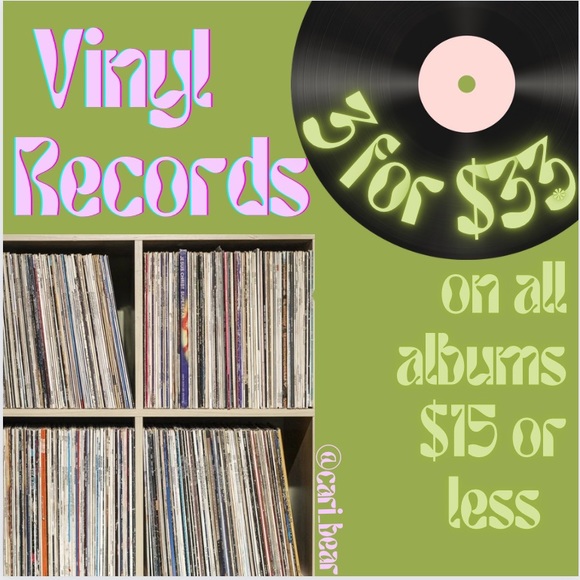 Vintage Other - 🎶🎹 3 for $33 Vinyl Records 🎹🎶